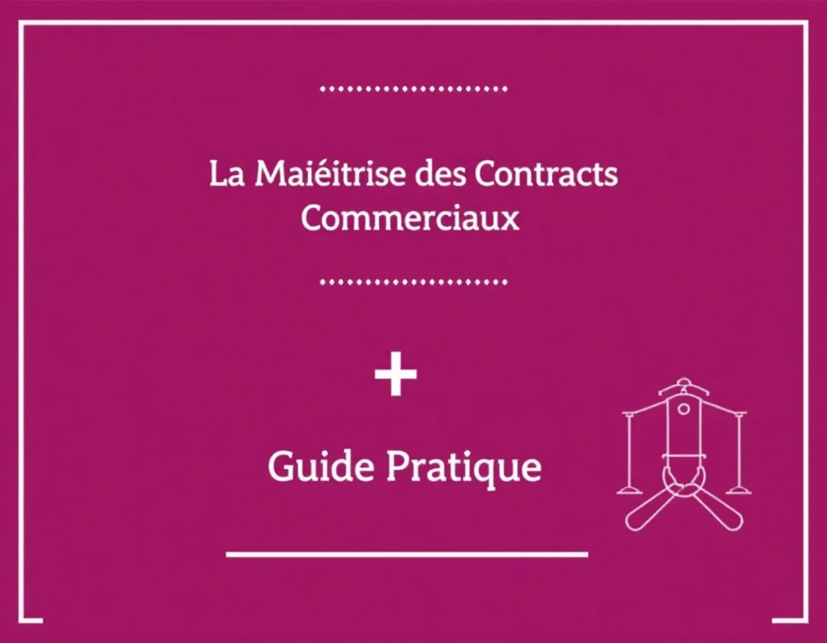 La Maîtrise des Contrats Commerciaux : Guide Pratique pour Professionnels